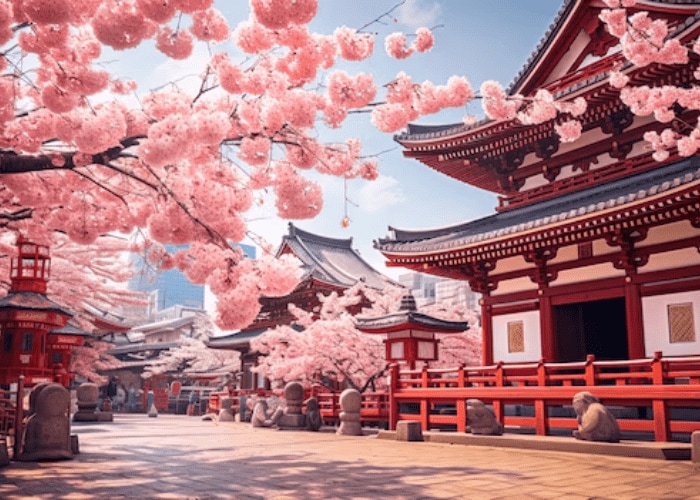 Sensoji Temple in Japan
